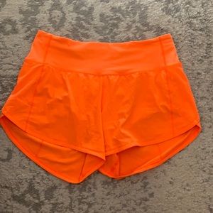 Lululemon speed up shorts 🧡⚡️